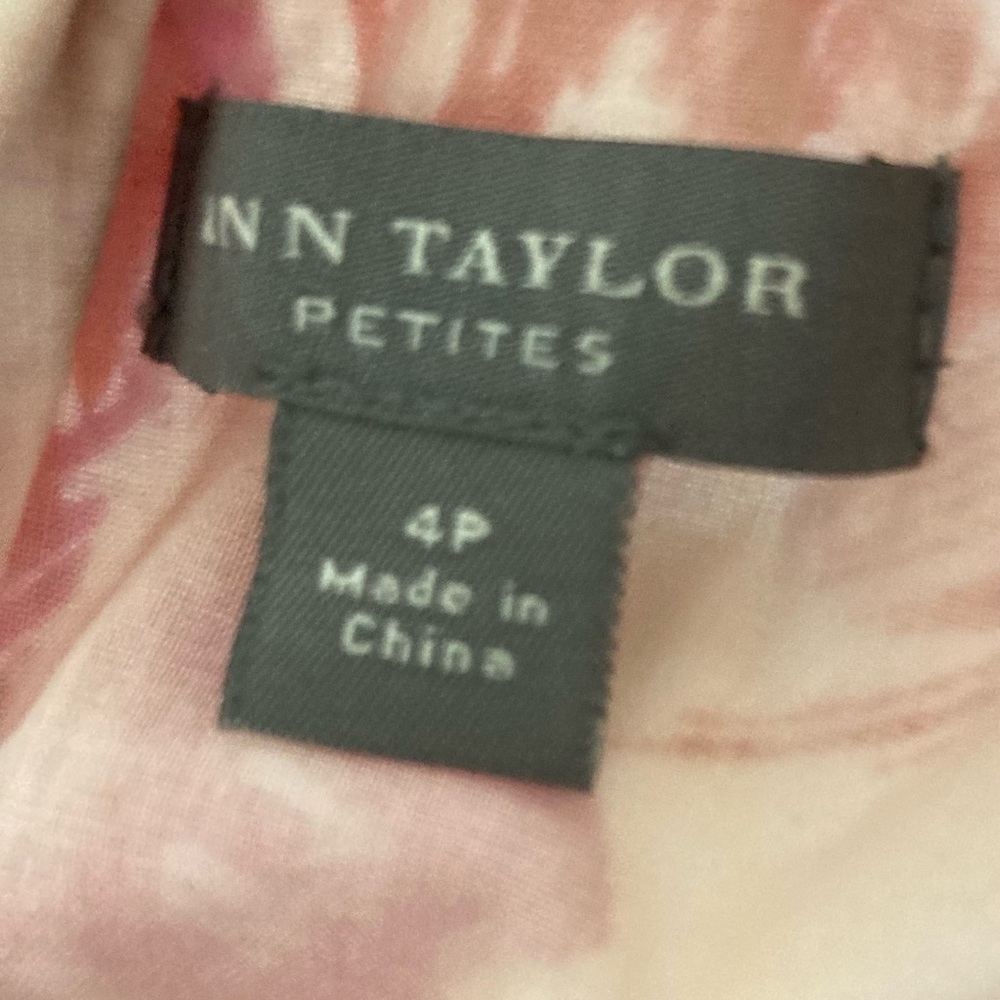 EUC Ann Taylor Petite •100% Cotton knee length Glamorous sleeveless summer dress - Picture 3 of 8